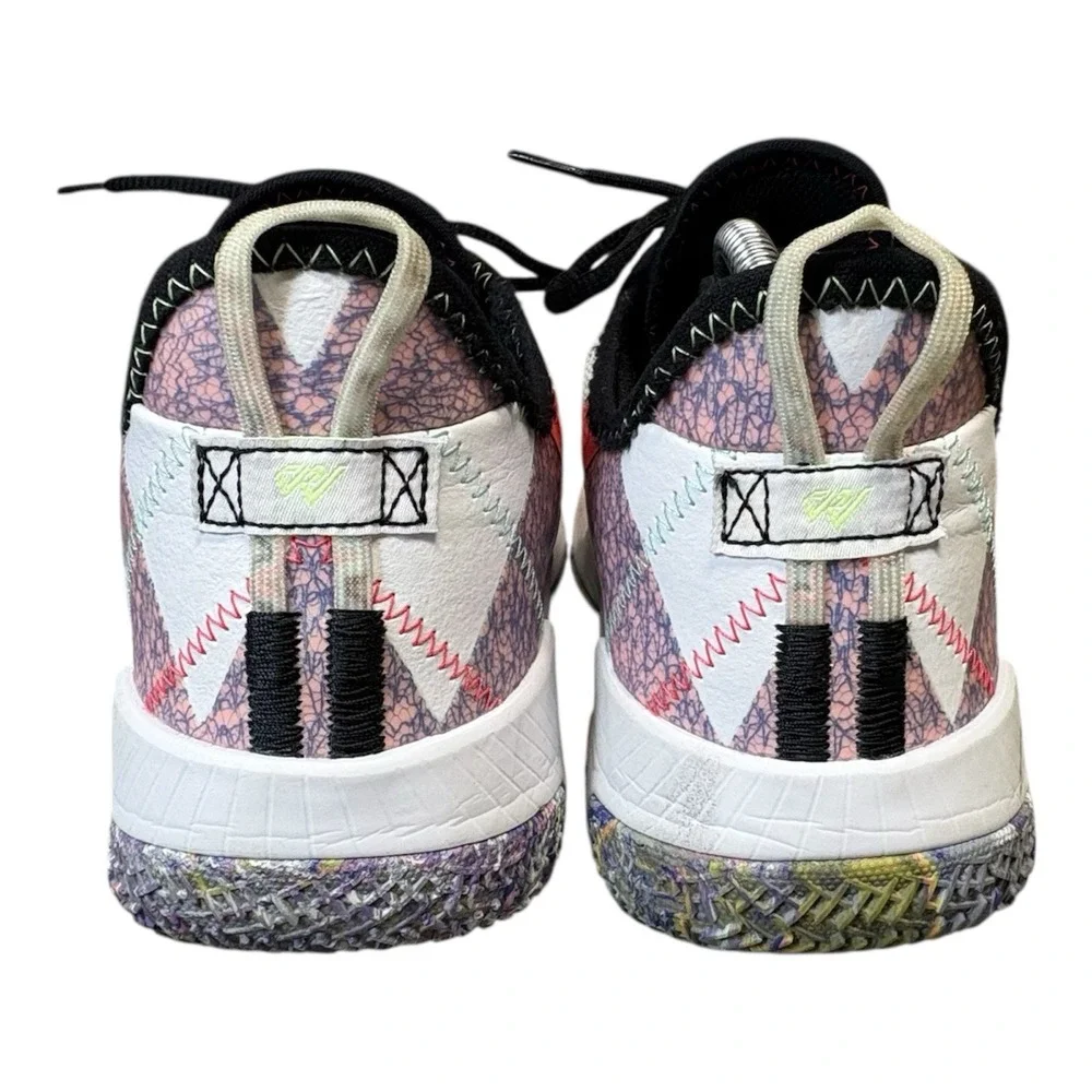 Jordan One Take 2 Multicolor‎ White/Infrared 23/Black/Ghost Green Sneaker Sz 9.5